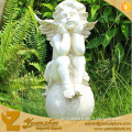 White Marble Stone Angel Statue (STU-D227)